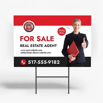 Yard Signs (24" x 18") | Roofing Yard Signs & Banner Design