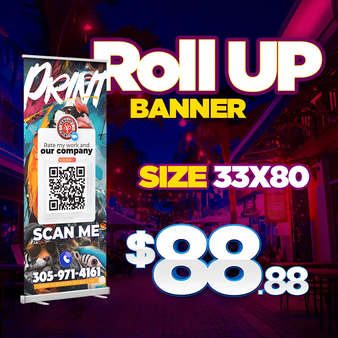 Custom Retractable Banners — Easy Pull-Up Display Stands