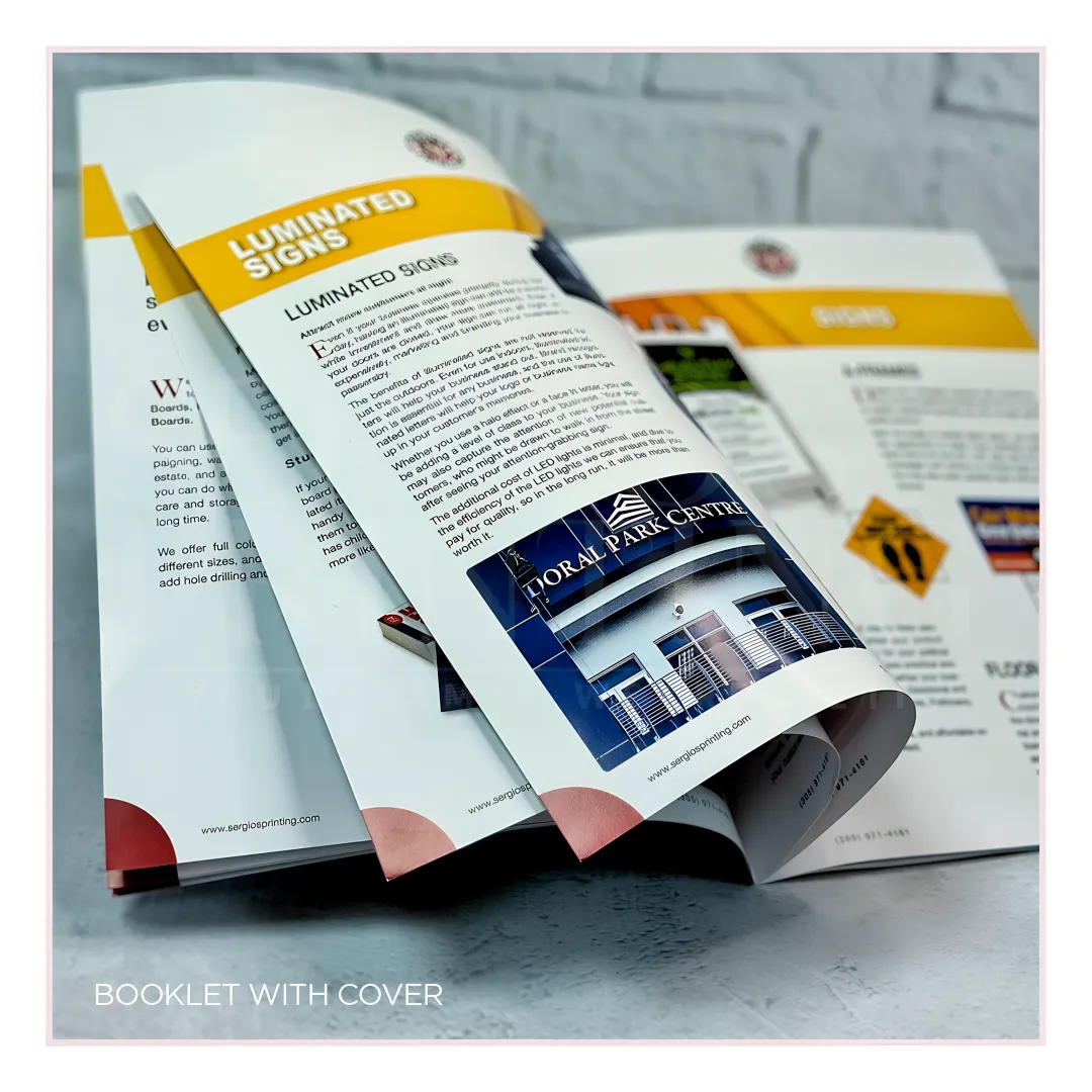 Custom Booklet Printing in Miami