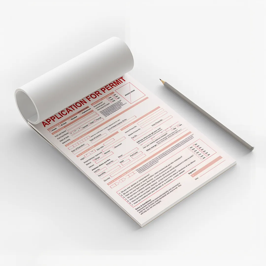 Carbonless Forms Printing — Custom Orders