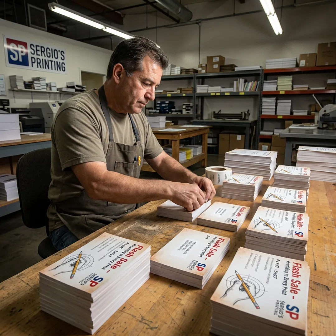 Postcard mailing campaign being prepared