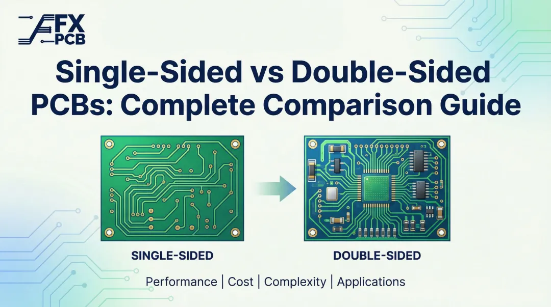 Single-Sided vs Double-Sided PCBs: Complete Comparison Guide