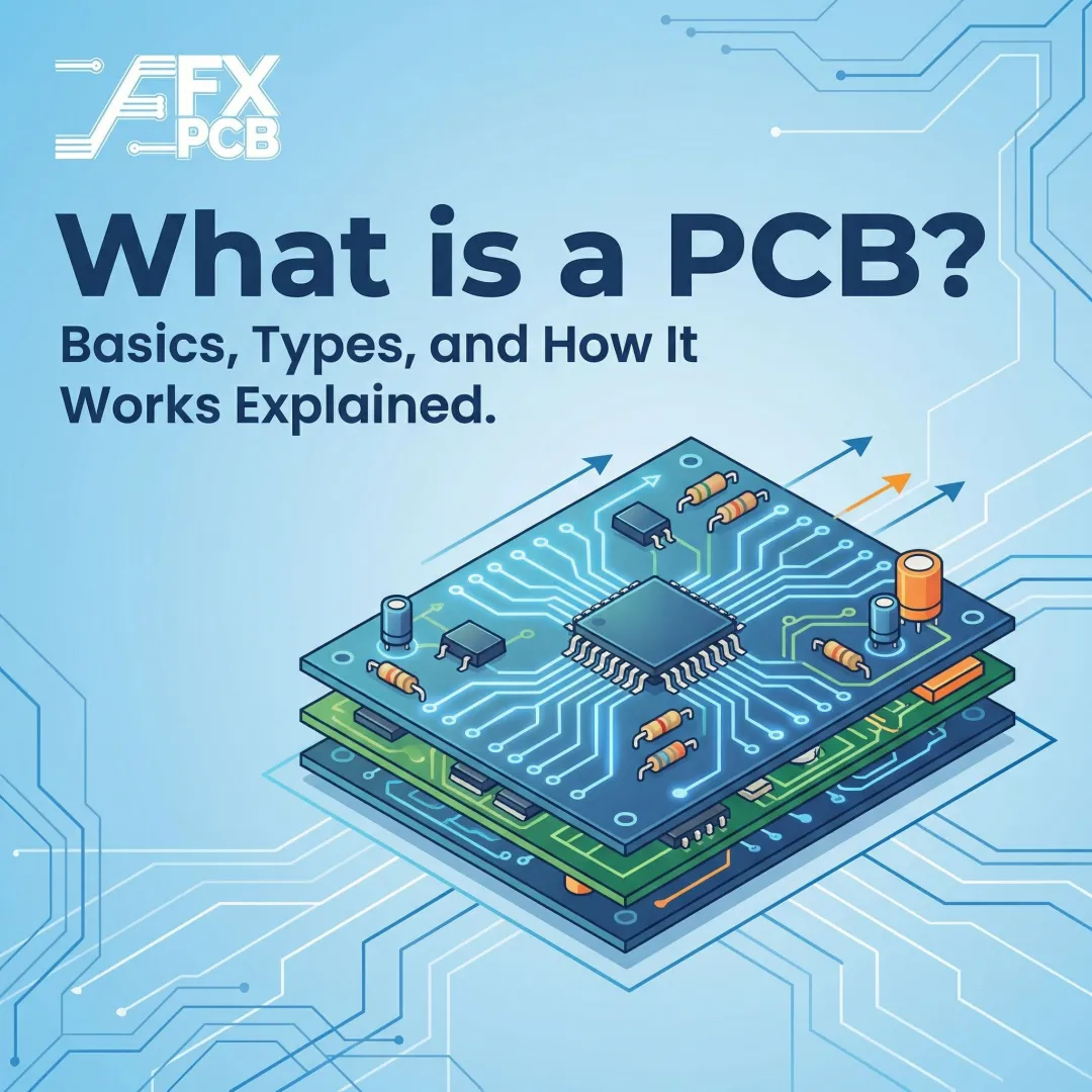 What is a PCB? Basics, Types, and How It Works Explained