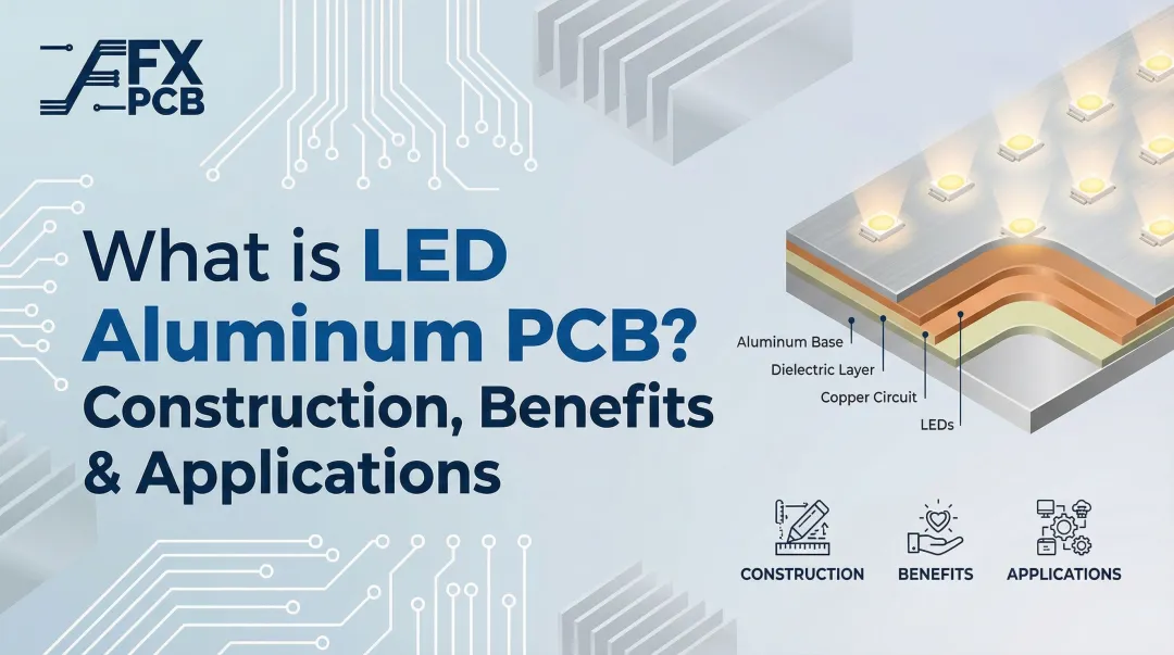 What is LED Aluminum PCB? Construction, Benefits & Applications