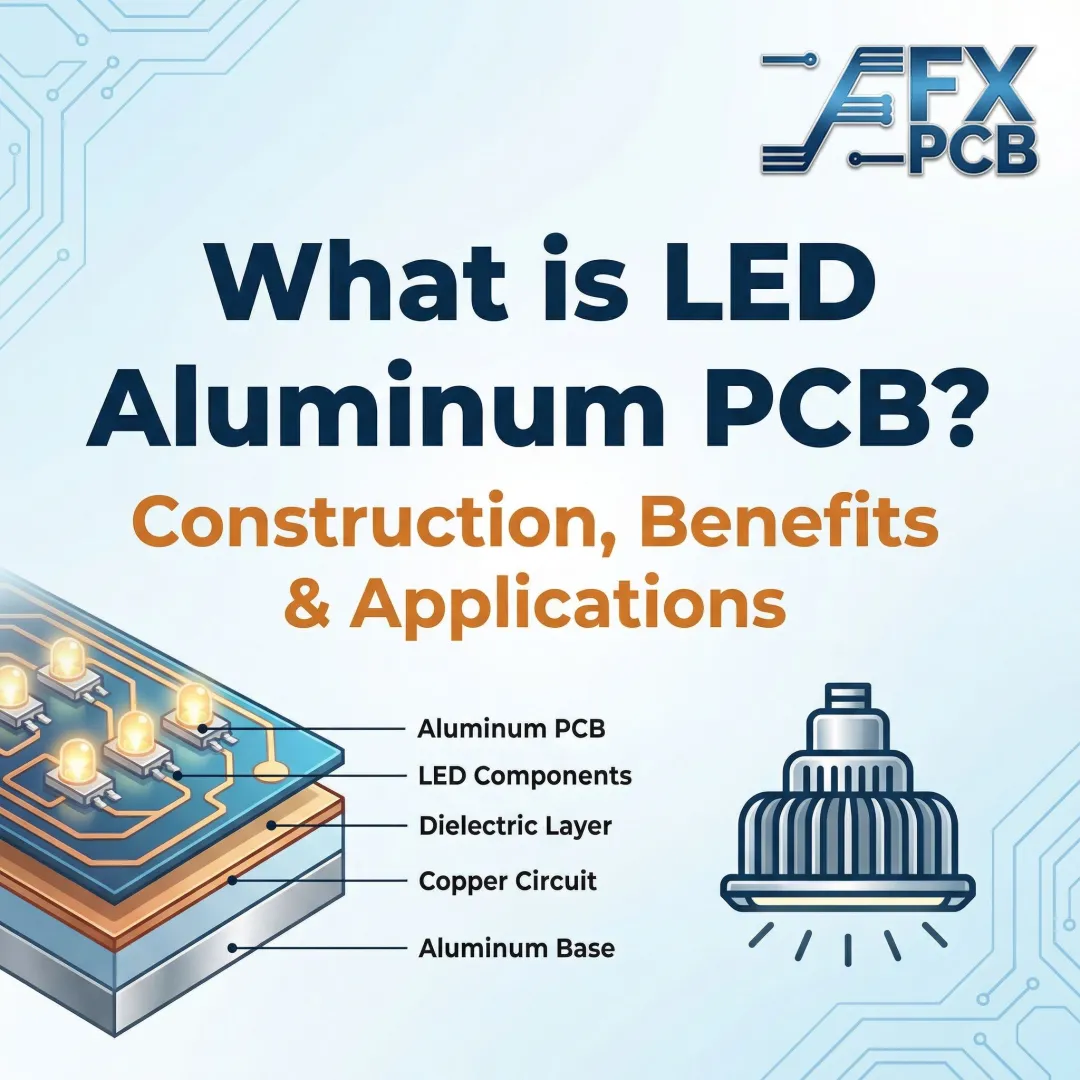 What is LED Aluminum PCB? Construction, Benefits & Applications