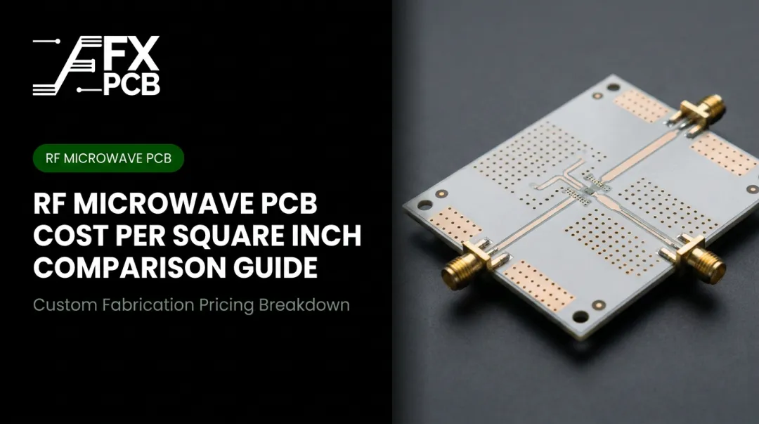 RF Microwave PCB Cost Per Square Inch Comparison Guide