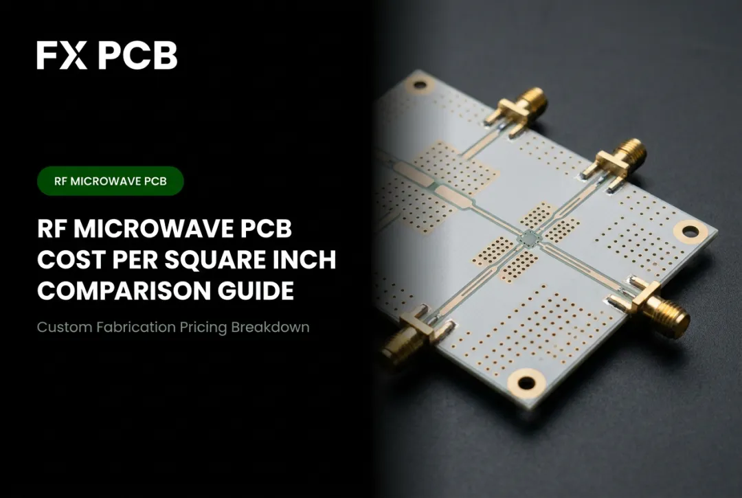 RF Microwave PCB Cost Per Square Inch Comparison Guide