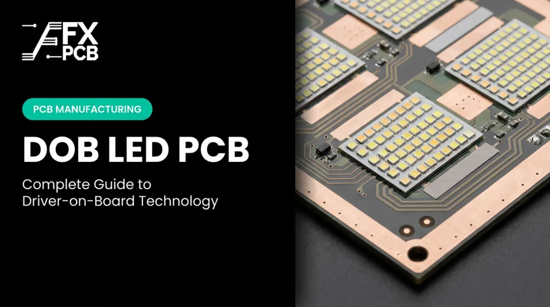 DOB LED PCB: Complete Guide to Driver-on-Board Technology
