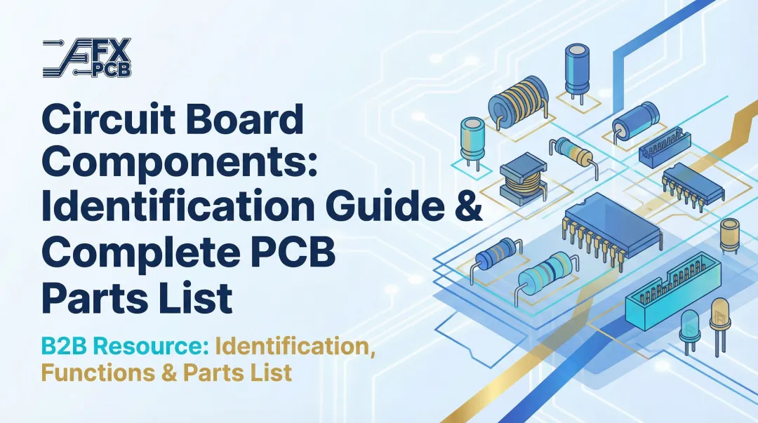 Circuit Board Components: Identification Guide & Complete PCB Parts List