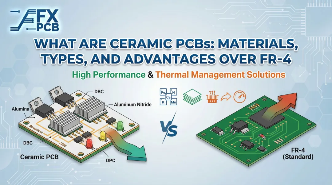 What Are Ceramic PCBs: Materials, Types, and Advantages Over FR-4