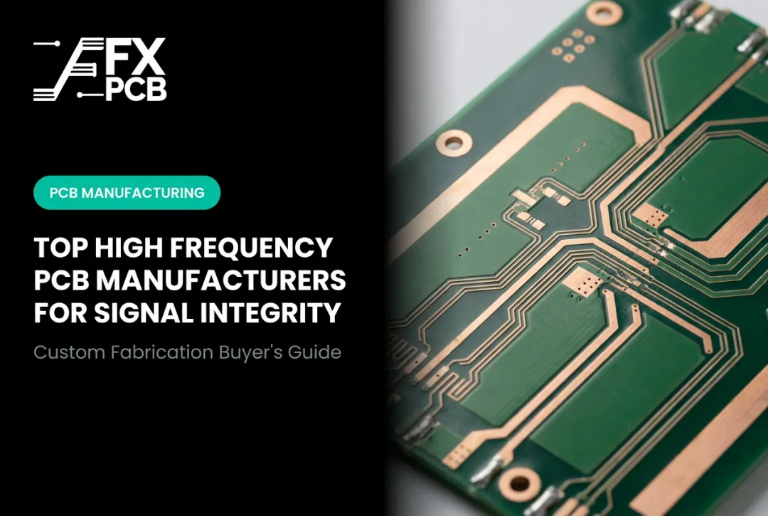 Top High Frequency PCB Manufacturers for Signal Integrity