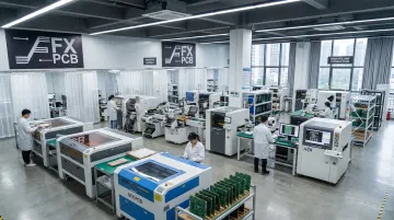 SFX PCB full-turnkey flex PCB manufacturing facility showing production and testing equipment