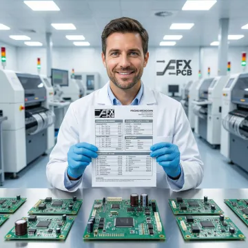 SFX PCB manufacturer providing a transparent custom PCB quote with cost breakdown