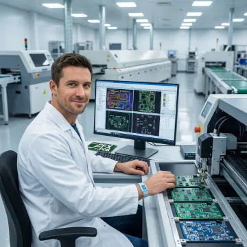 Step-by-step express PCB assembly process from design files to tested finished boards