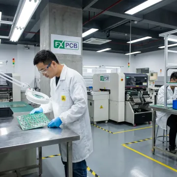 PCB manufacturing process inspection