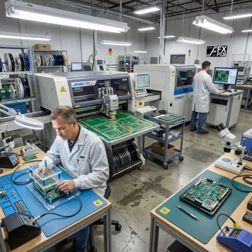 PCB assembly process inspection