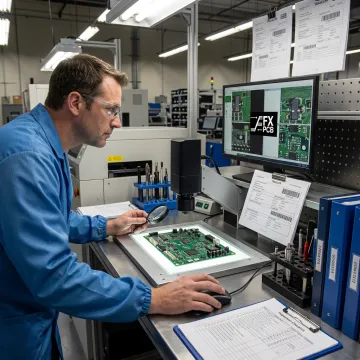 PCB assembly inspection and testing process