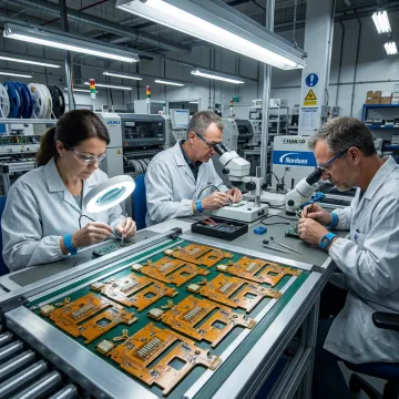 Flexible PCB assembly production line
