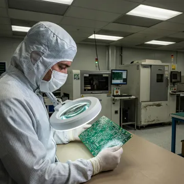 HDI PCB inspection process