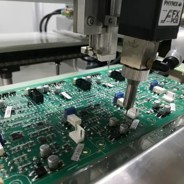 Conformal coating applied to PCB assembly