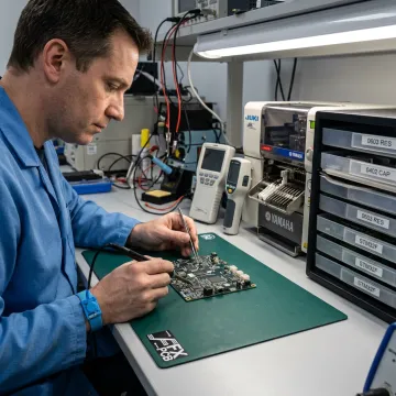 PCB prototype assembly and testing process