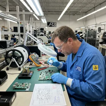 PCB assembly process inspection