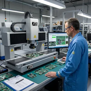 PCBA inspection and testing workflow