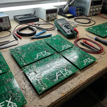 PCB conformal coating inspection process
