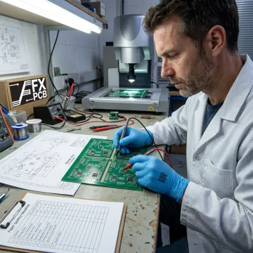 PCB inspection and testing process