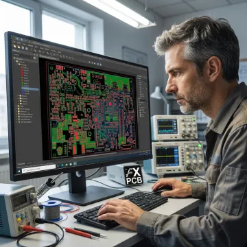 High-speed PCB layout on engineering workstation