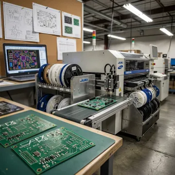 PCB prototype assembly workflow