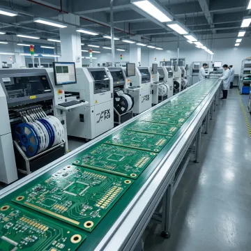 Multilayer PCB manufacturing for electronics