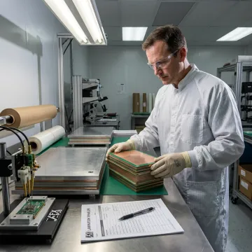 Multilayer PCB production process