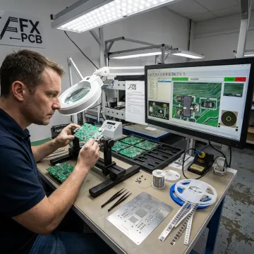 PCB assembly inspection process