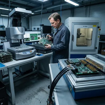 PCB inspection and testing process