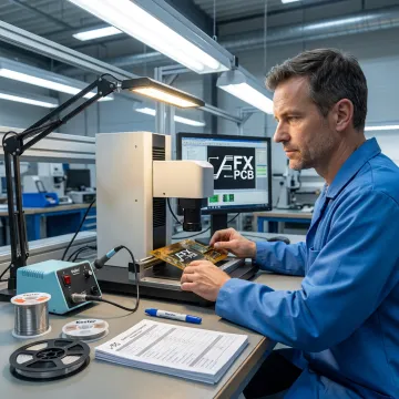 Flex PCB inspection and assembly process