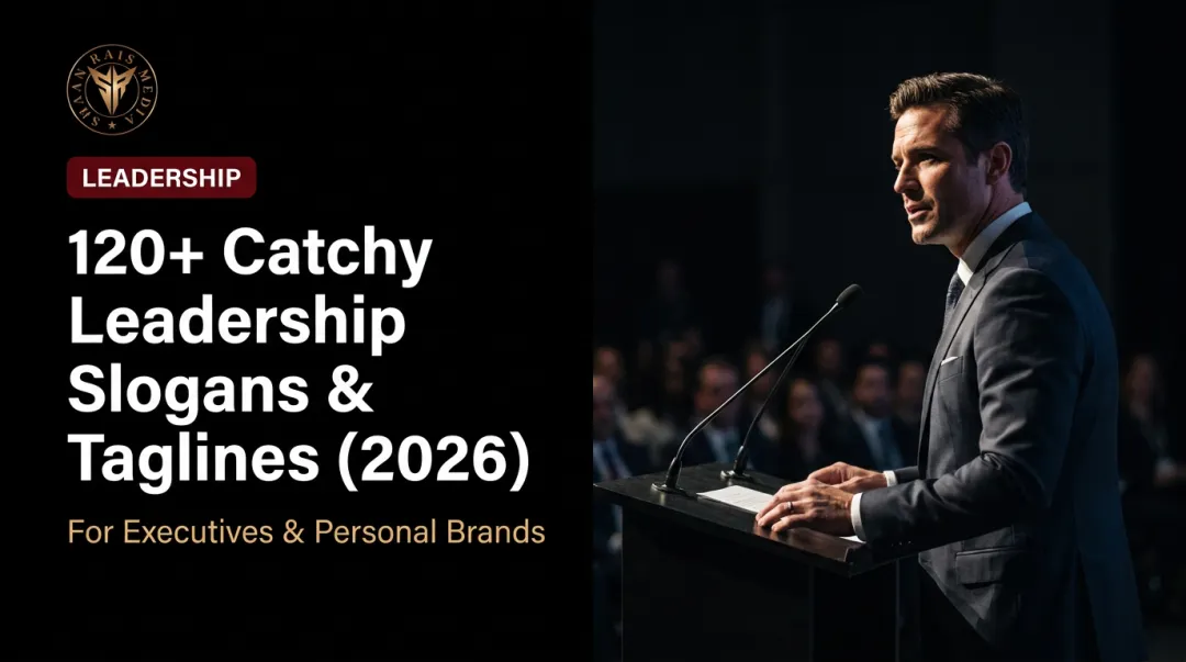 120+ Catchy Leadership Slogans & Taglines (2026)