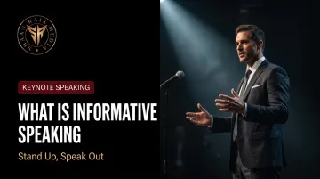 What is Informative Speaking: Stand Up, Speak Out