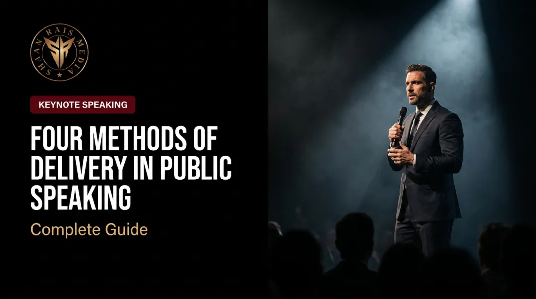 Four Methods of Delivery in Public Speaking: Complete Guide