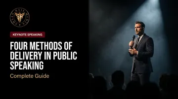 Four Methods of Delivery in [Public Speaking](/blog/public-speaking-entrepreneurs): Complete Guide