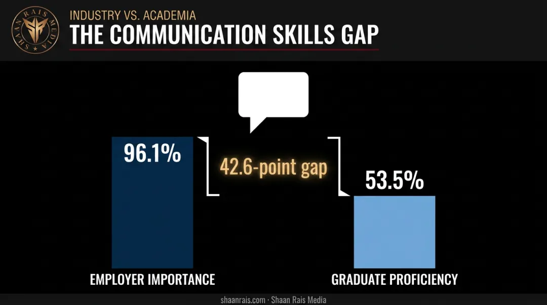 Communication skills gap between employer expectations and graduate proficiency levels