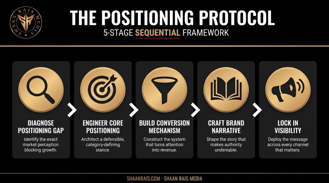 5-step personal brand positioning protocol from diagnosis to visibility
