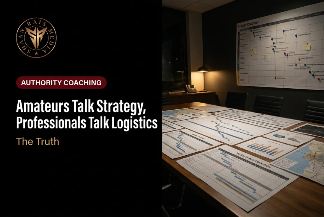 Amateurs Talk Strategy, Professionals Talk Logistics: The Truth