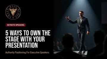 5 Ways to Own the Stage With Your Presentation