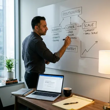 Advisor mapping entrepreneur brand strategy process