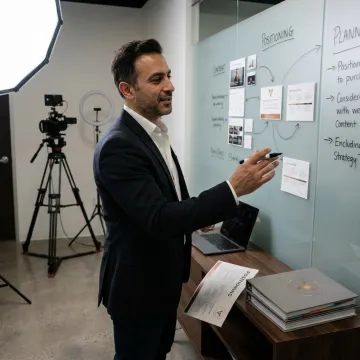 Media strategy session for personal brand