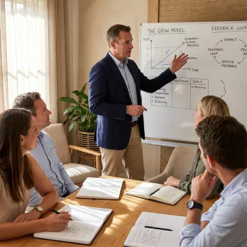 Leadership coaching process session
