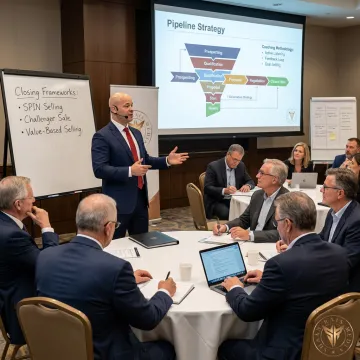 Sales leadership training workshop
