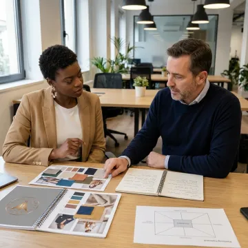 Creative consulting strategy session