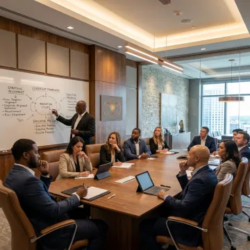 Advanced leadership training session